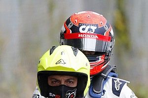 角田裕毅のトラブルは燃料圧力の低下。ホンダ田辺TD「急に異変が起きて、燃料が来なくなった」