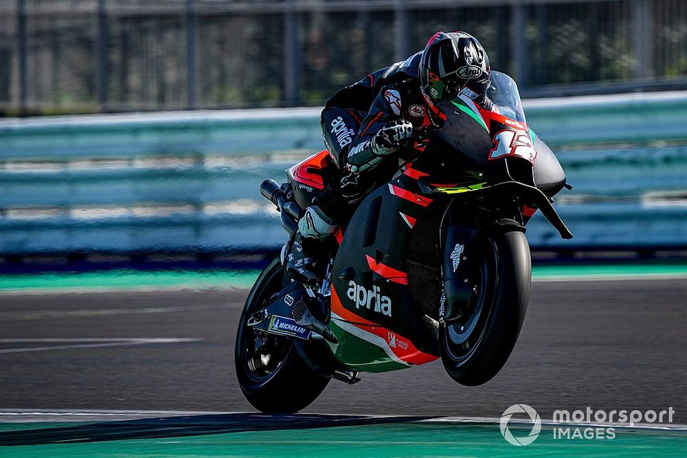 Viñales op zijn gemak bij Aprilia: “Dit heb ik lang niet gevoeld”