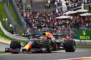 Belgian GP: Verstappen leads Red Bull 1-2 in wet final practice