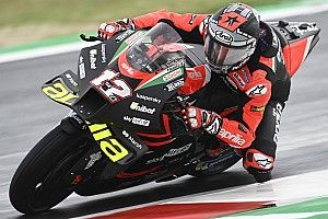 Vinales has "no thoughts of positions" despite topping Misano MotoGP practice
