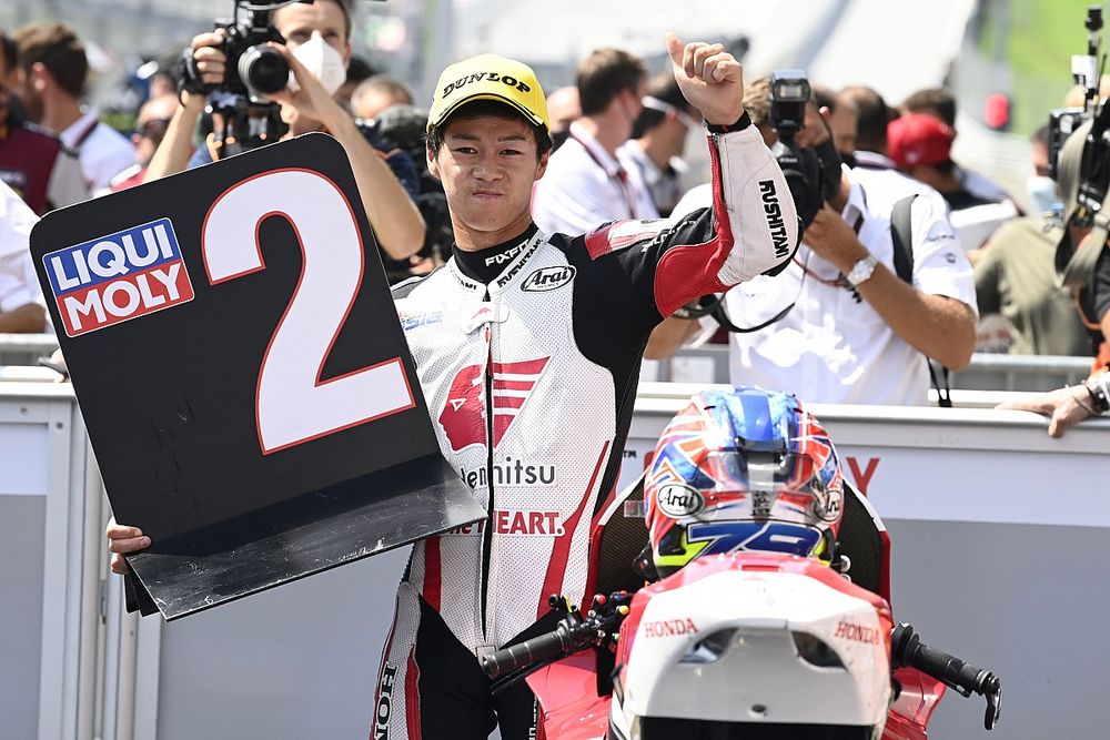 〈アジアから“世界”へ〉小椋藍とIDEMITSU Honda Team Asiaの挑戦:“納得”のMoto2初表彰台! 「ちゃんと表彰台で終わることができてよかった」