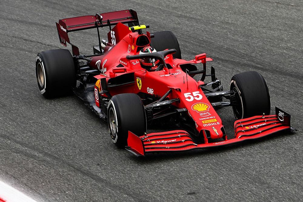Sainz: "La prima Monza con la Ferrari è stata frustrante"