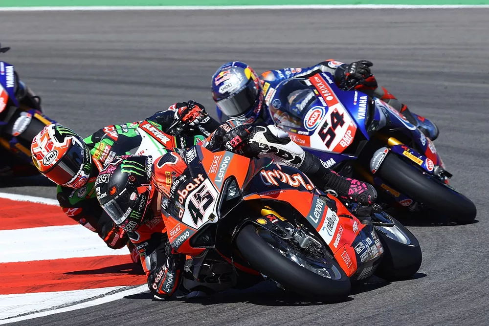 Scott Redding, Aruba.It Racing - Ducati, Jonathan Rea, Kawasaki Racing Team WorldSBK, Toprak Razgatlioglu, PATA Yamaha WorldSBK Team, Andrea Locatelli, PATA Yamaha WorldSBK Team