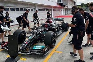 Mercedes, Ferrari ve McLaren lastik testinin ilk gününü tamamladı