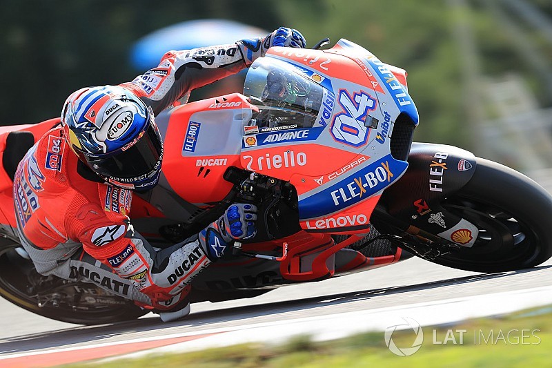 Dovizioso lidera el 1-2 de Ducati en el warm up