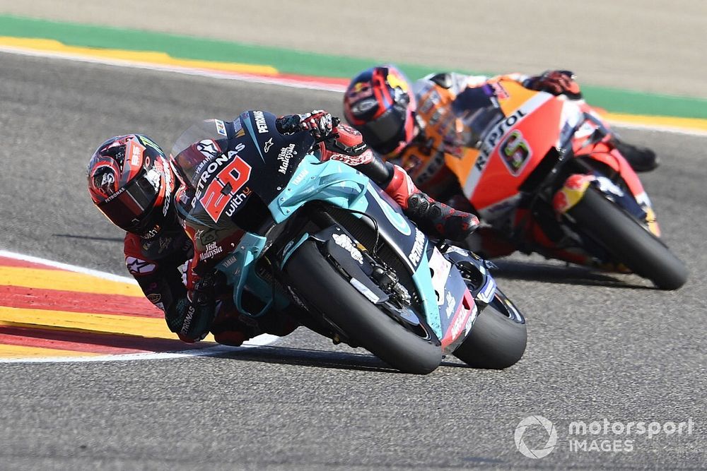 Michelin poursuit l'analyse des données du pneu de Quartararo