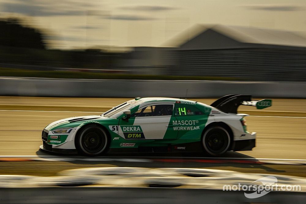Nurburgring DTM: Muller beats Rast to Saturday pole
