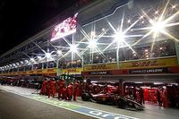 Ferrari explica su "apuesta" en la estrategia del GP de Singapur