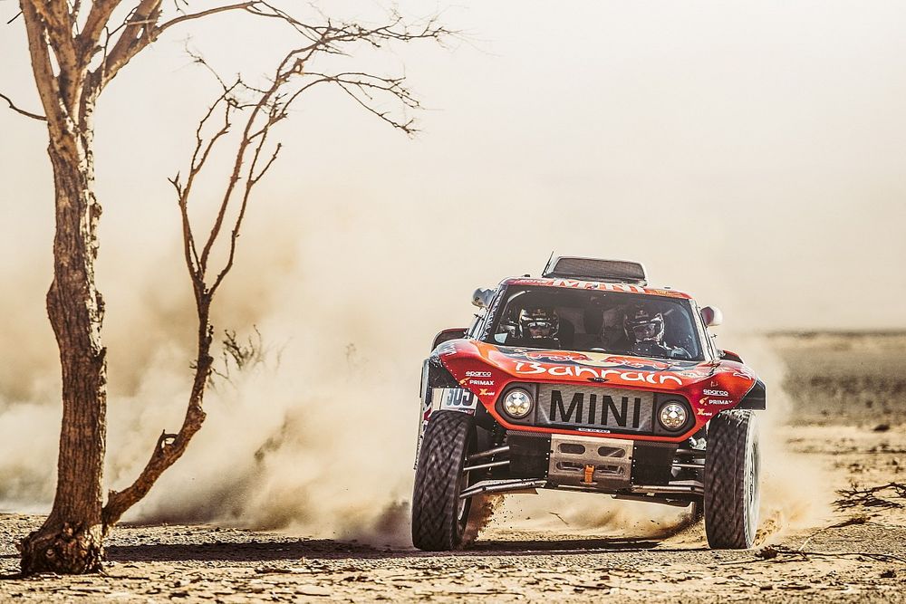 #302 JCW X-Raid Team: Stephane Peterhansel, Paulo Fiuza