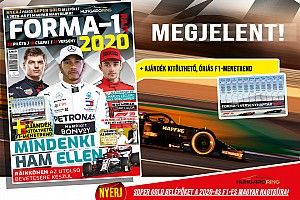 Július elejéig még elérhető a FORMA-1 RAJT 2020-magazin!