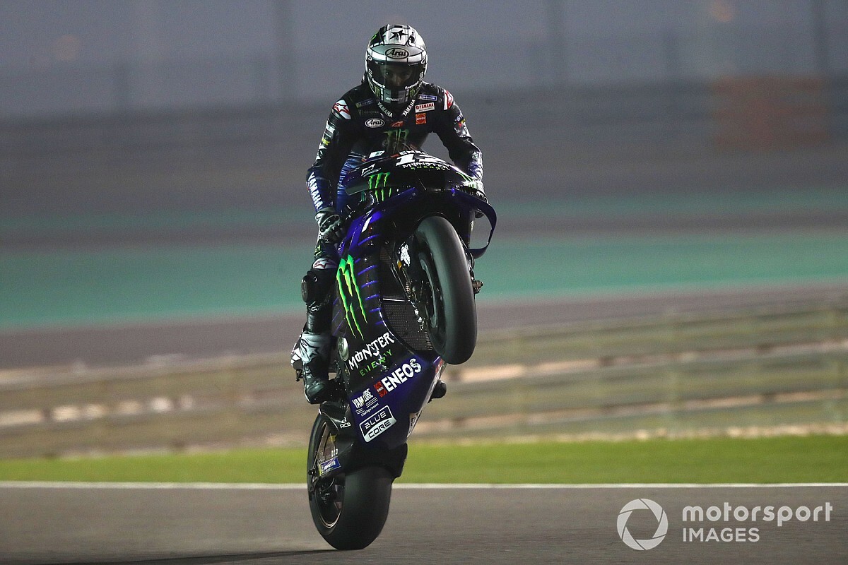 Viñales logra el mejor tiempo en el cierre del test de Qatar
