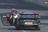 Supercars drivers joke about cheeky "Uber" stunt