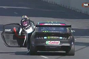 Supercars drivers joke about cheeky "Uber" stunt