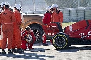 Ferrari over motorprobleem Vettel: "Geen reden tot zorg"