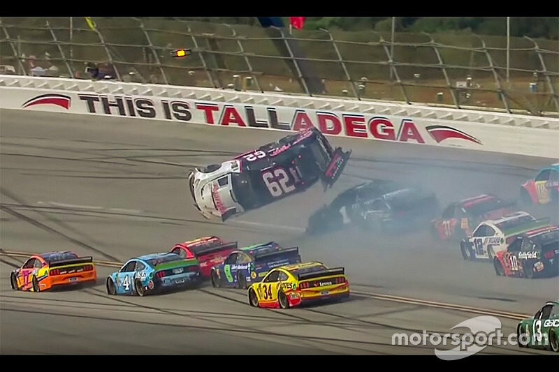 Gaughan walks away from "easy, quick flip" at Talladega