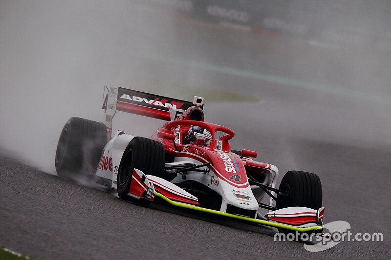 Suzuka Super Formula: Kunimoto leads washed-out practice