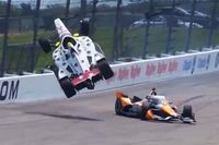 Robb fue trasladado en helic&oacute;ptero al hospital tras volcar en Iowa