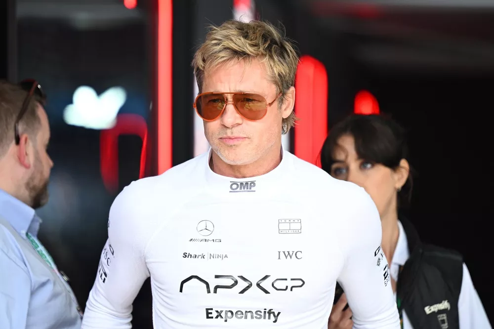 F1の迫力は、CGでは伝わらない」ブラピがフォーミュラカーを“本当に