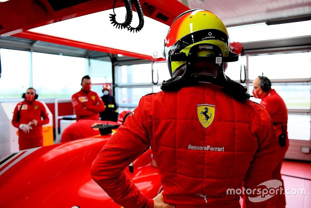 Mick Schumacher libabőrös emléke
