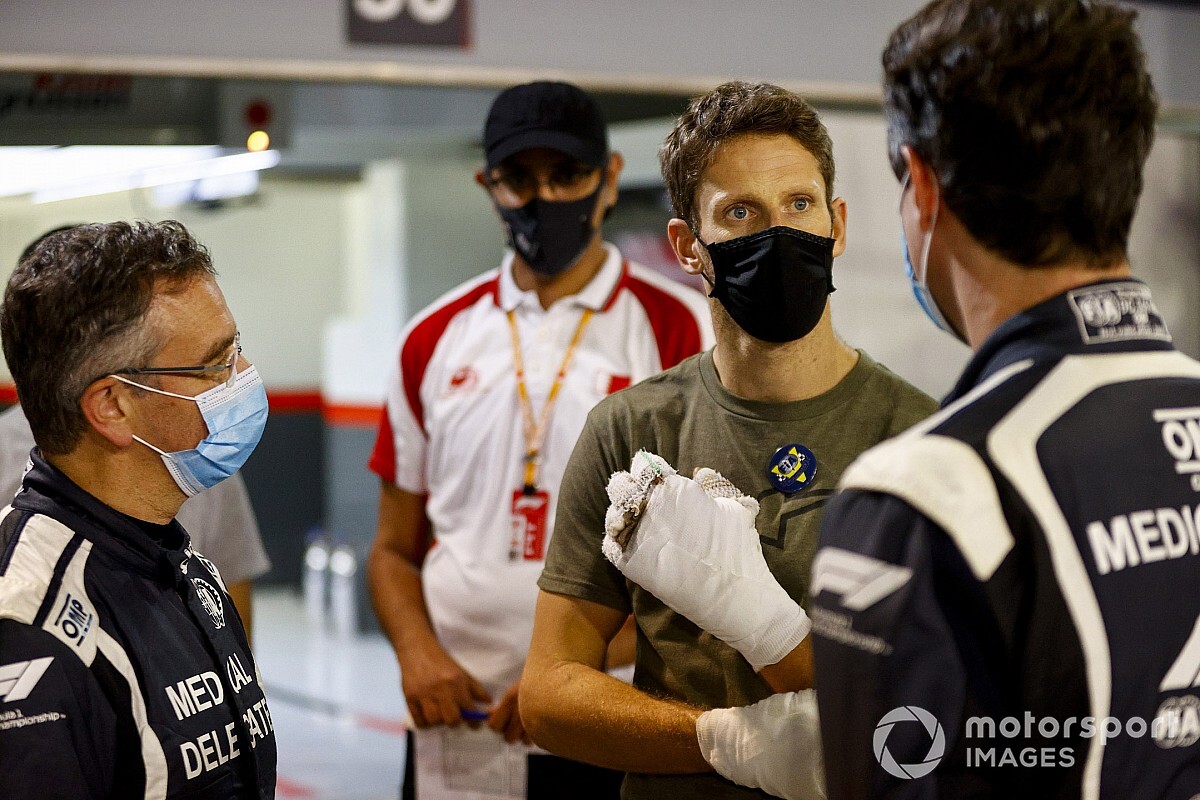 Grosjean wrócił za kierownicę