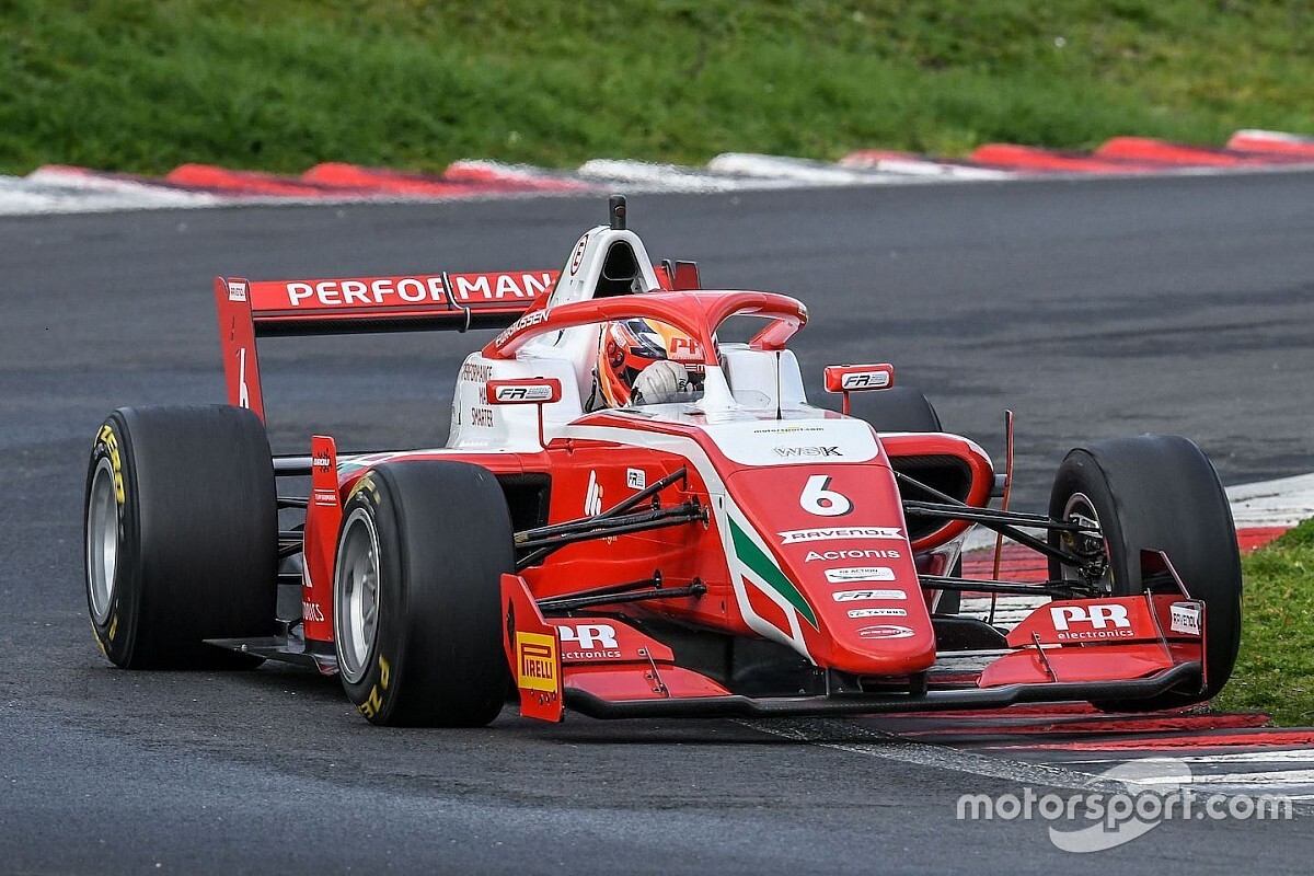 Formula Regional, Vallelunga: Rasmussen non molla