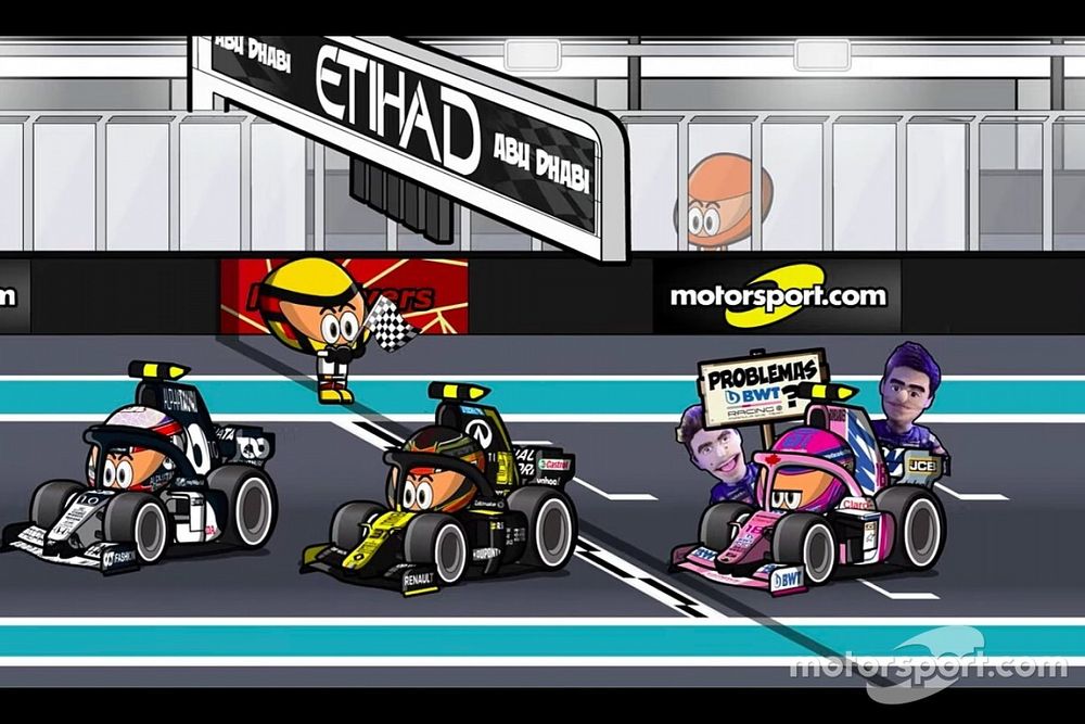 Vídeo: el GP de Abu Dhabi, divertido con los MiniDrivers