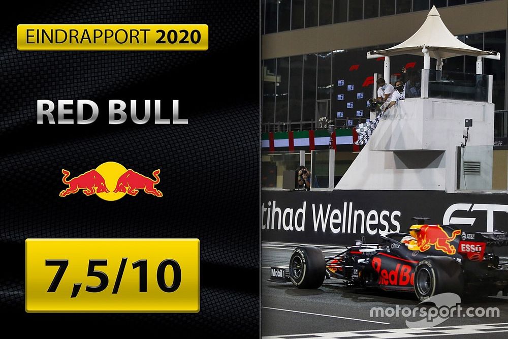 Eindrapport Formule 1 2020: Red Bull