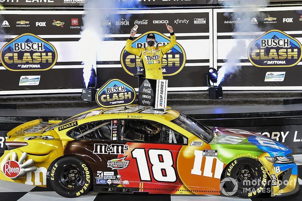 Busch Clash in Daytona: Kyle Busch profitiert von Elliott-Blaney-Clash