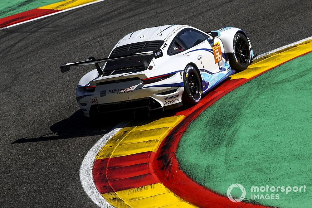 #56 Team Project 1 Porsche 911 RSR - 19: Egidio Perfetti, Matteo Cairoli, Riccardo Pera 