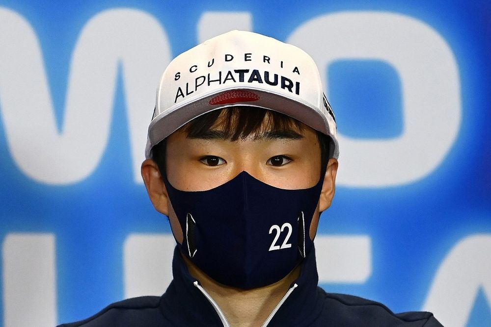 Yuki Tsunoda, AlphaTauri in the Press Conference