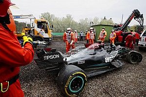 F1: Bottas terá novo chassi em Portugal após acidente em Ímola
