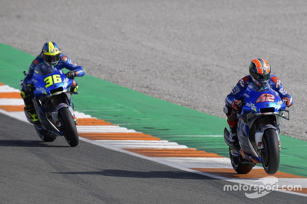 Alex Rins, Team Suzuki MotoGP, Joan Mir, Team Suzuki MotoGP