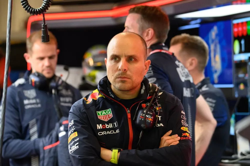 Gianpiero Lambiase, ingeniero de carrera de Max Verstappen Red Bull racing