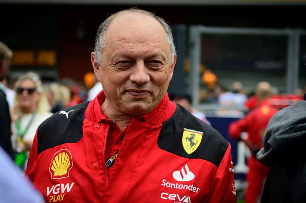 Frederic Vasseur, team principal et directeur g&eacute;n&eacute;ral Scuderia Ferrari