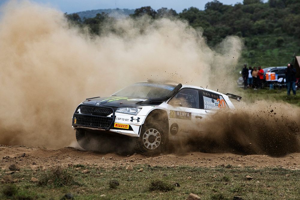 Oliver Solberg, Elliott Edmondson, Skoda Fabia Evo Rally2
