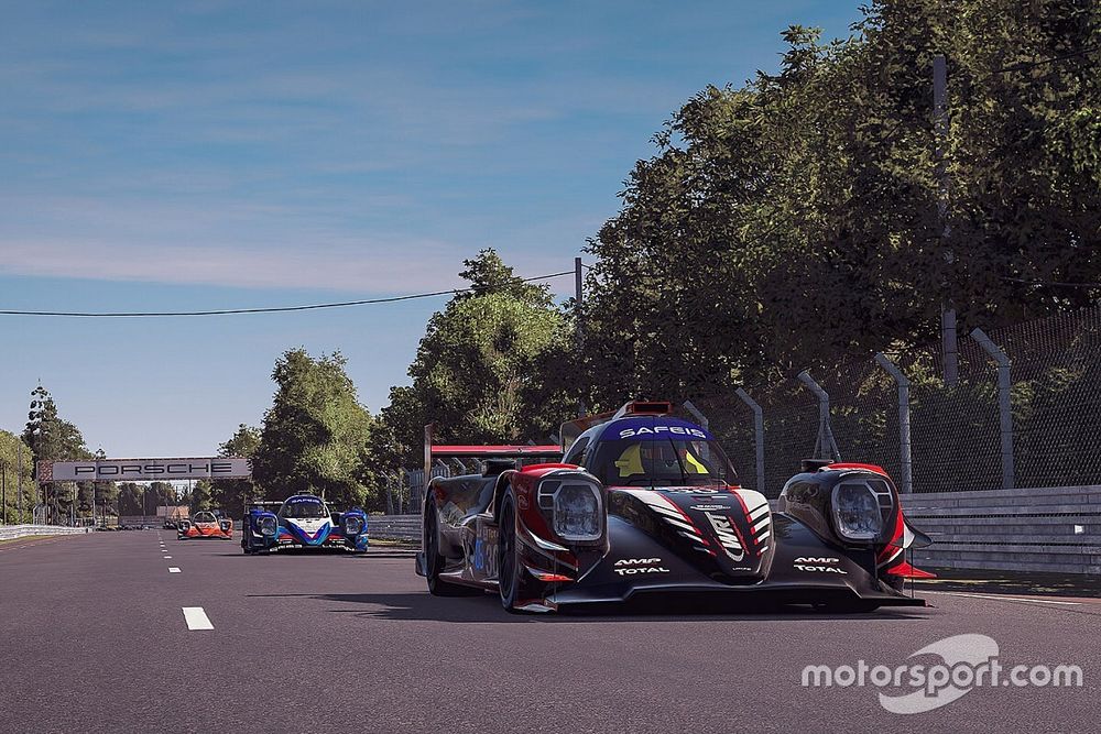 WRT lidera las 24 Horas de Le Mans Virtual cumplida la 1° hora