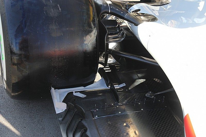 Haas: micro aerodinamica del fondo in prototipazione rapida