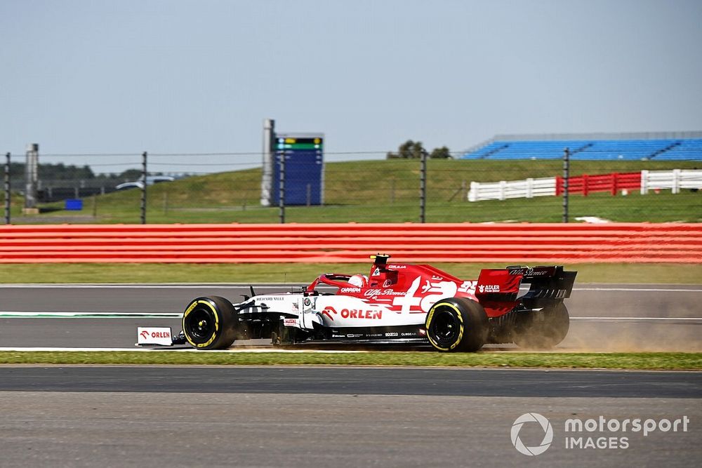 Giovinazzi handed warning after British GP practice incident