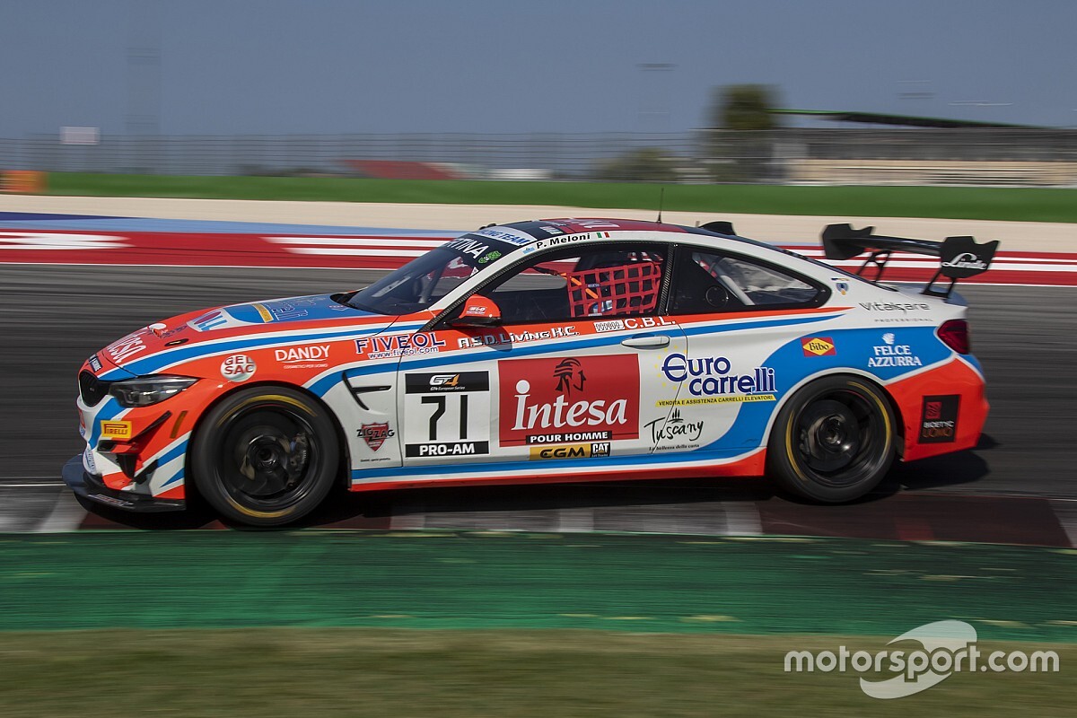 GT Italiano: c'è anche Paolo Meloni con la BMW GT4