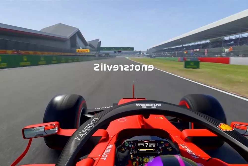 Silverstone in reverse layout in F1 2019