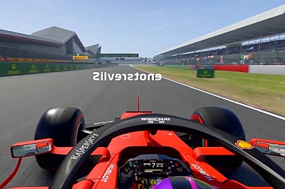 VIDEO: una vuelta a Silverstone en sentido inverso