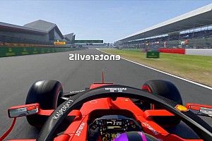 VIDEO: una vuelta a Silverstone en sentido inverso