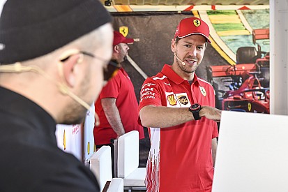 Promoted: Sebastian Vettel unveils MORT mural at Shell House