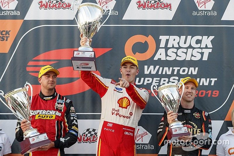 Winton Supercars: McLaughlin wins after shortcut controversy