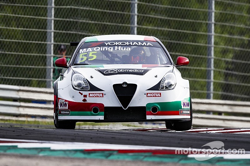 Hungaroring indigesto per le Alfa Romeo, bravo Ma Qing Hua a prendere punti