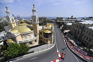 Vettel és a pénteki nap képekben Bakuból: FP1 és FP2