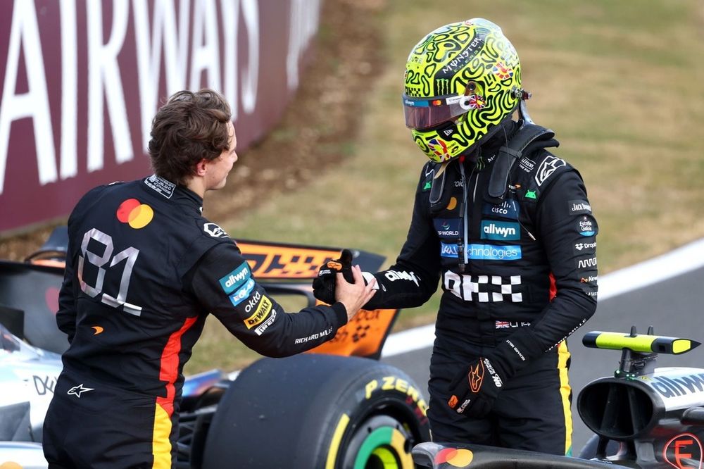 Lando Norris, McLaren, Oscar Piastri, McLaren