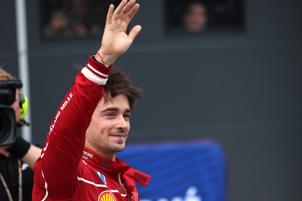 Leclerc poleman surprise : 