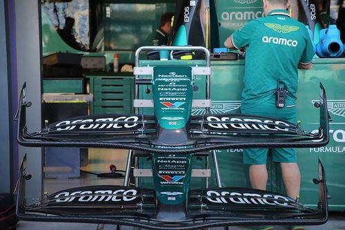 Aston Martin F1 introduce un nuevo aler&oacute;n delantero en Australia
