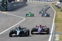 Russell explica su problema con el casco en el GP de Japón de F1